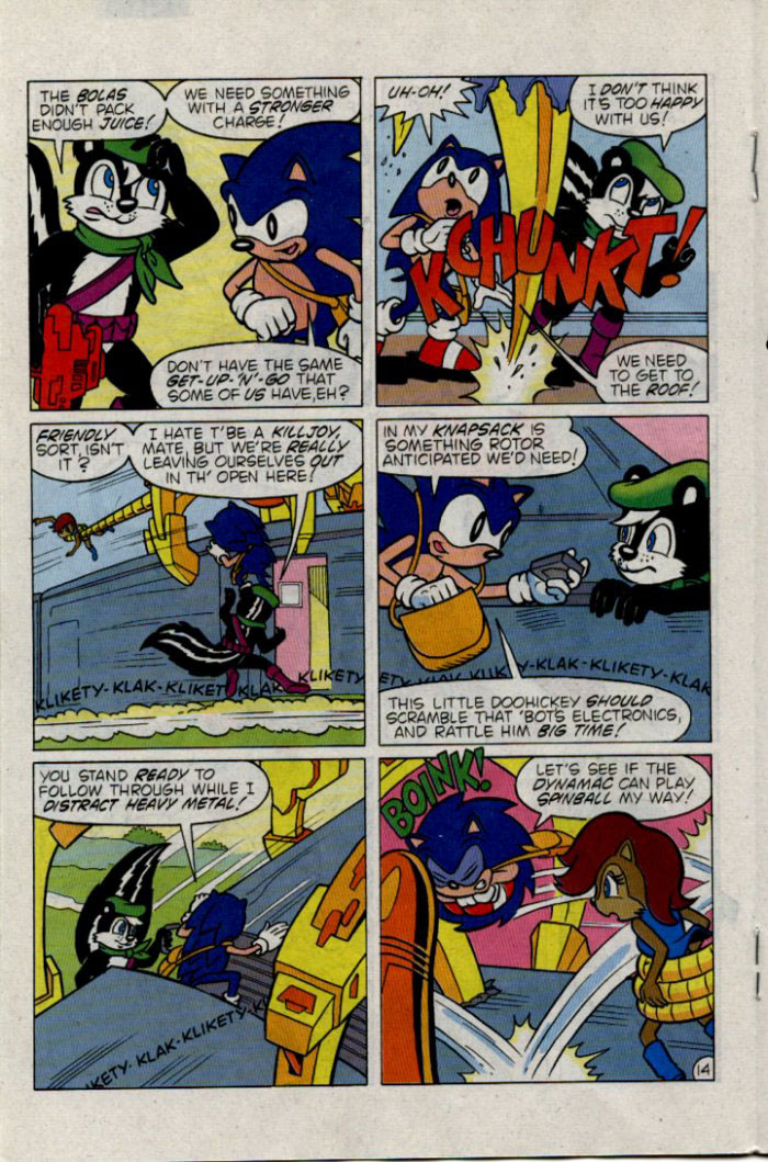 Sonic - Archie Adventure Series February 1996 Page 14